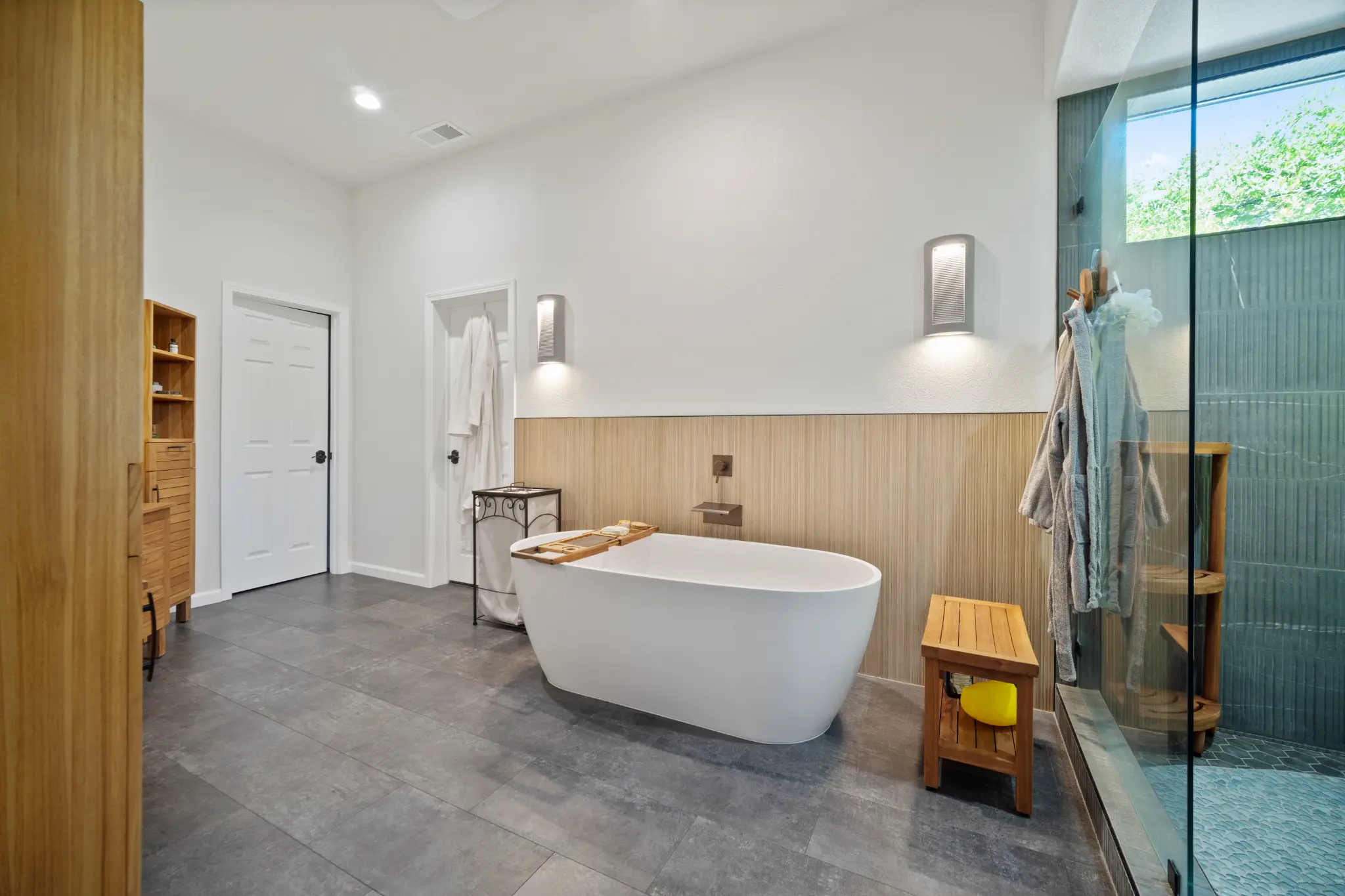 Spacious bedroom renovation at Seven Pines Court luxury home in South Reno NV by Avail Enterprises general contractor