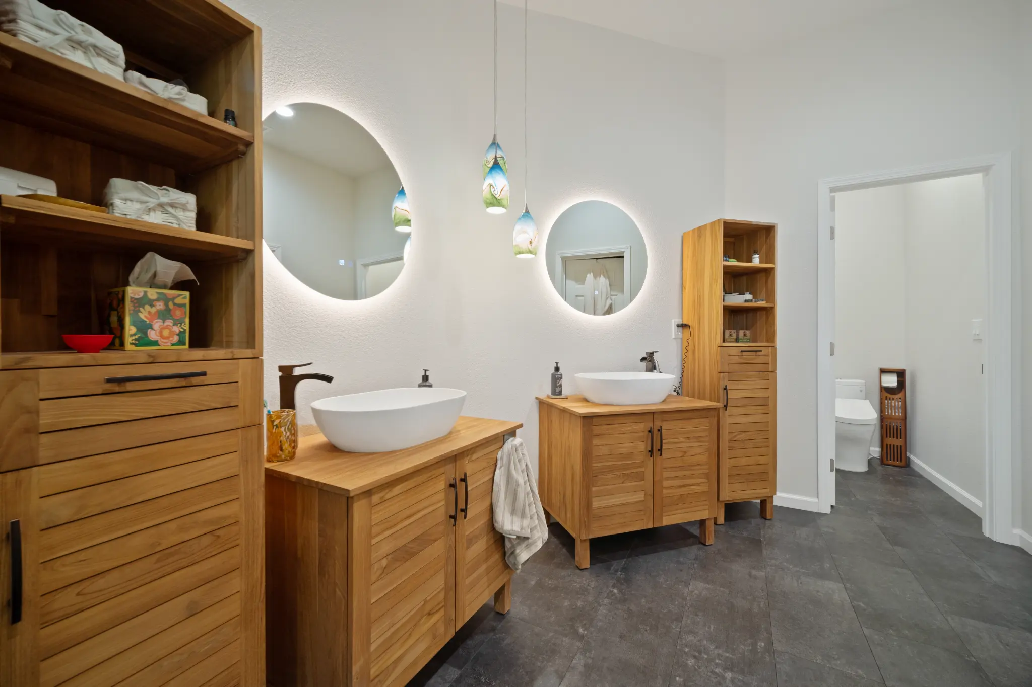 Bedroom interior design at Seven Pines Court luxury home remodel in Damonte Ranch Reno Nevada