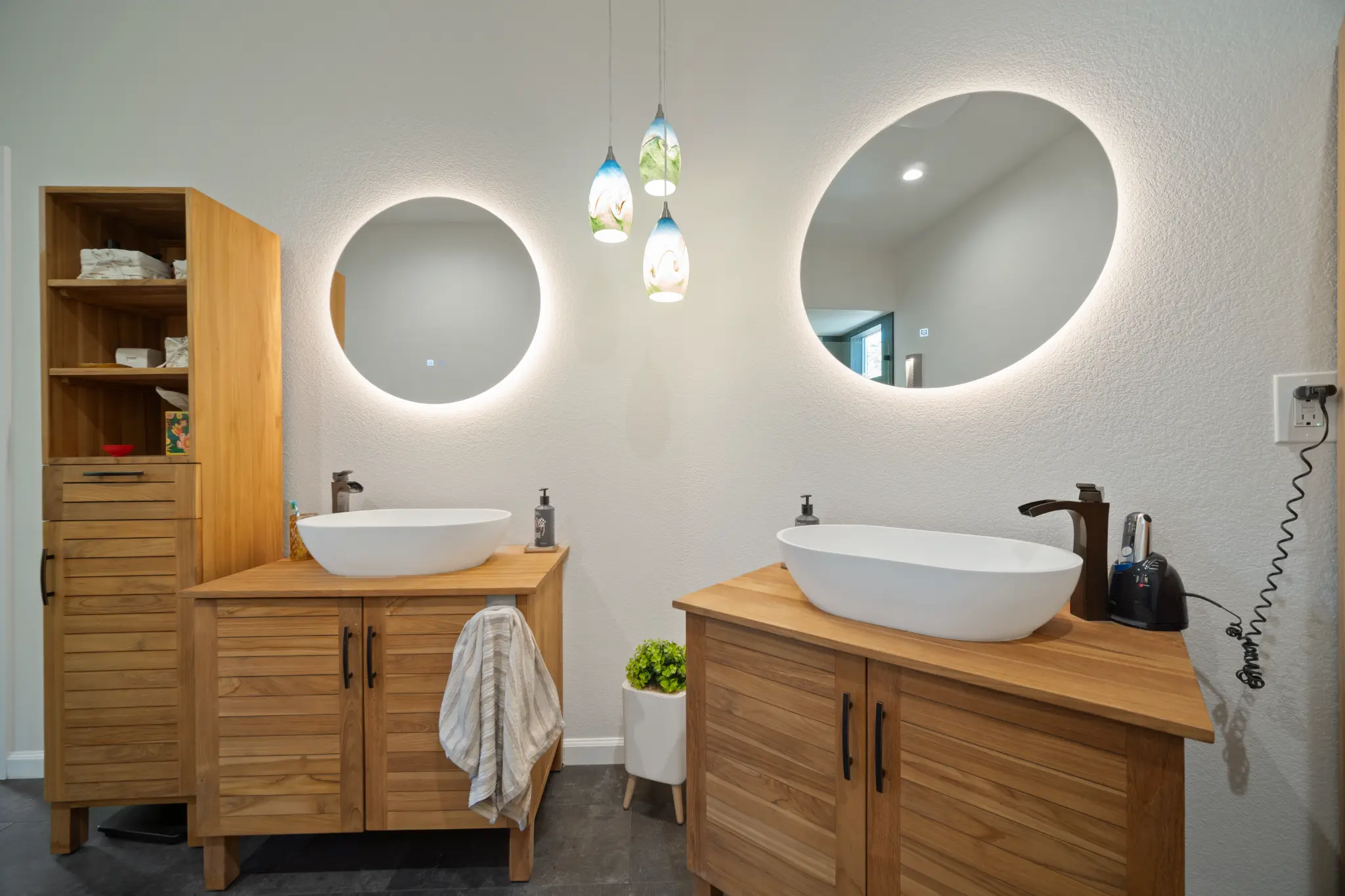 Bedroom renovation showing complete transformation at Seven Pines Court home in Virginia Foothills Reno 89521